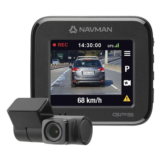 Navman AUTO550 1080P Front And Rear Dash Camera, , scaau_hi-res