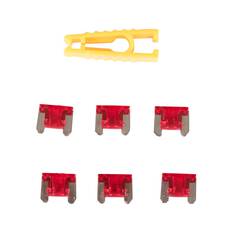 SCA Automotive Fuses - Micro Blade, 10 Amp, 6 Piece, , scaau_hi-res