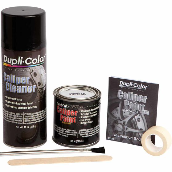 Caliper Paint Kit Black Supercheap Auto
