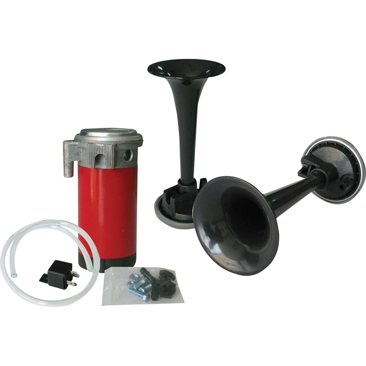 Novelty horns for shop trucks