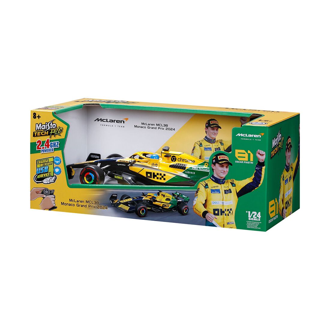 McLaren Oscar #81 2024 1:24 RC Car, , scaau_hi-res