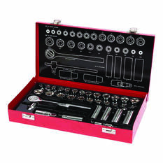 SCA Socket Set 3/8" Drive Metric/SAE 34 Piece, , scaau_hi-res