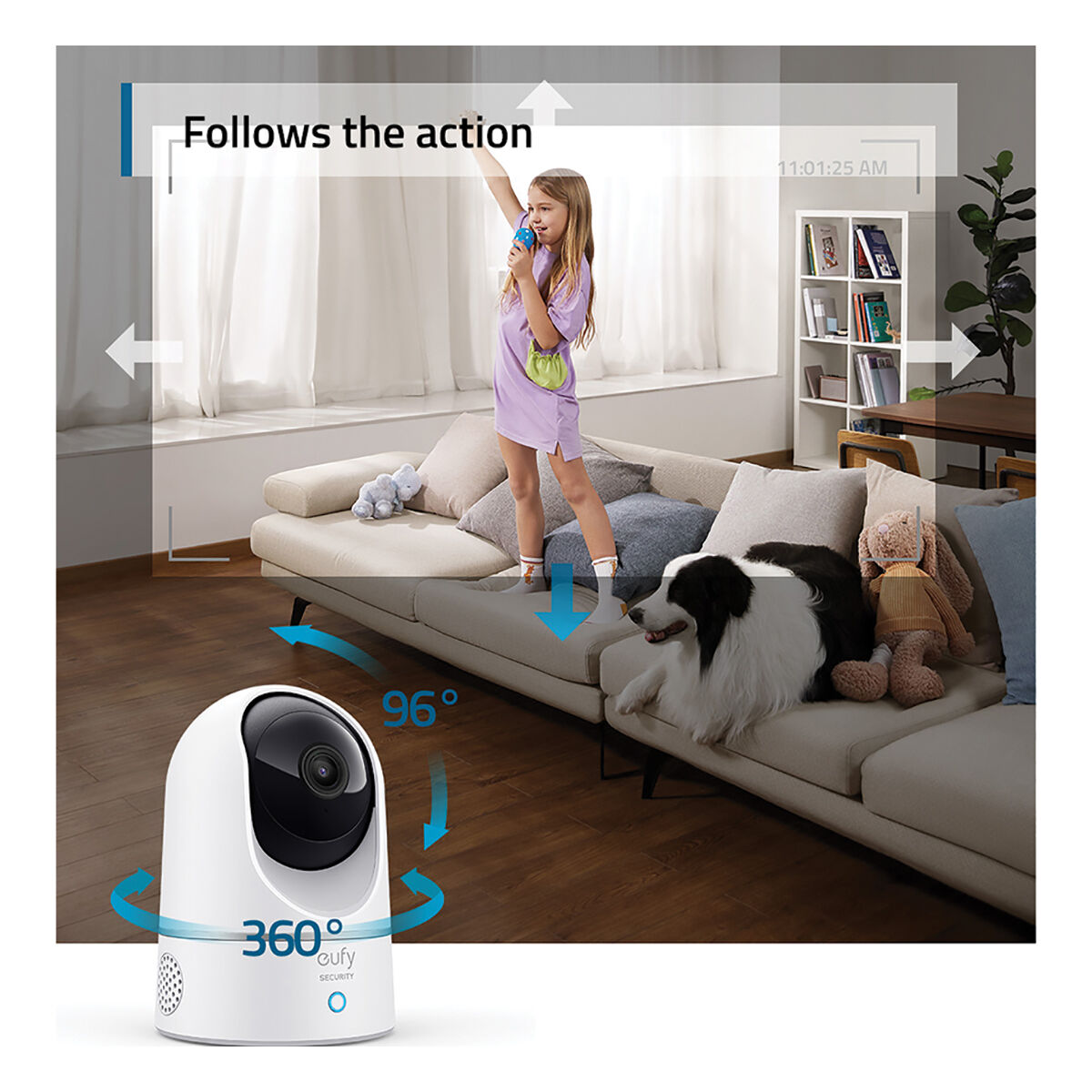 Eufy Security 2K Indoor Pan & Tilt, , scaau_hi-res