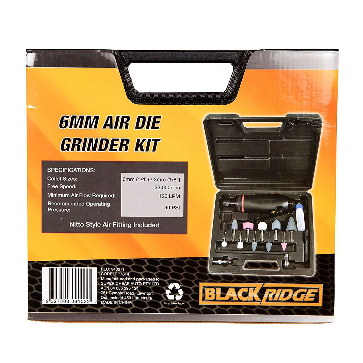 Supercheap shop die grinder