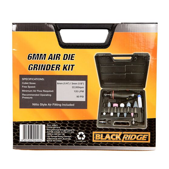 Blackridge Air Die Grinder Kit 15 Piece Supercheap Auto