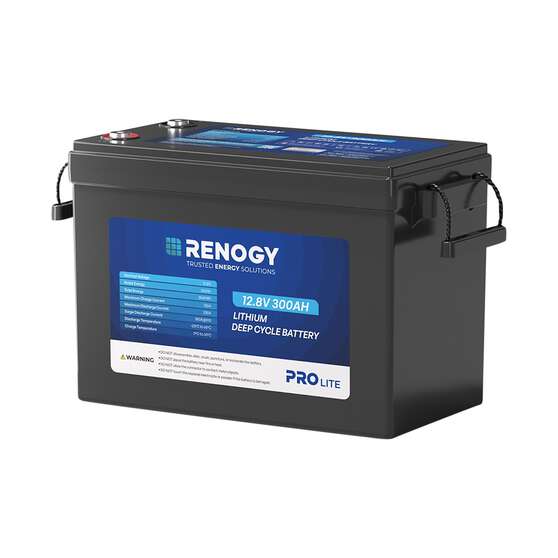 Renogy Lithium Deep Cycle Battery 12.8V 300Ah LiFePO4, , scaau_hi-res