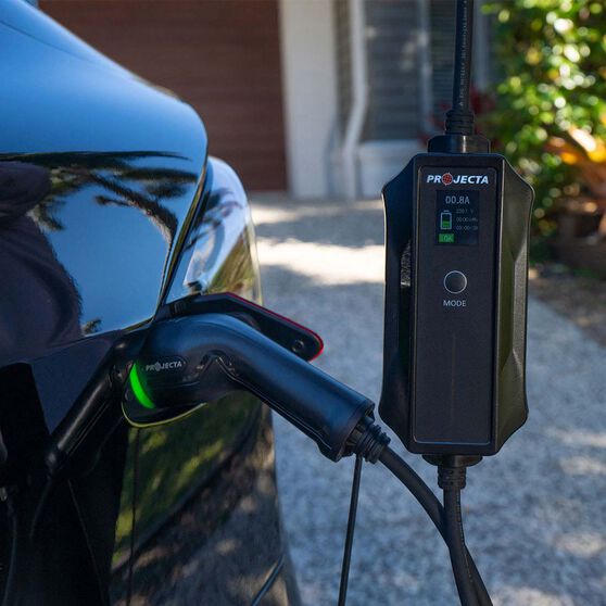 Projecta Electric Vehicle Portable Charger 240V 2.4KW 10A Supercheap Auto