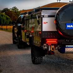 Narva LED Rear Stop/Tail Indicator Lamp with 0.5m Cable - 97202, , scaau_hi-res