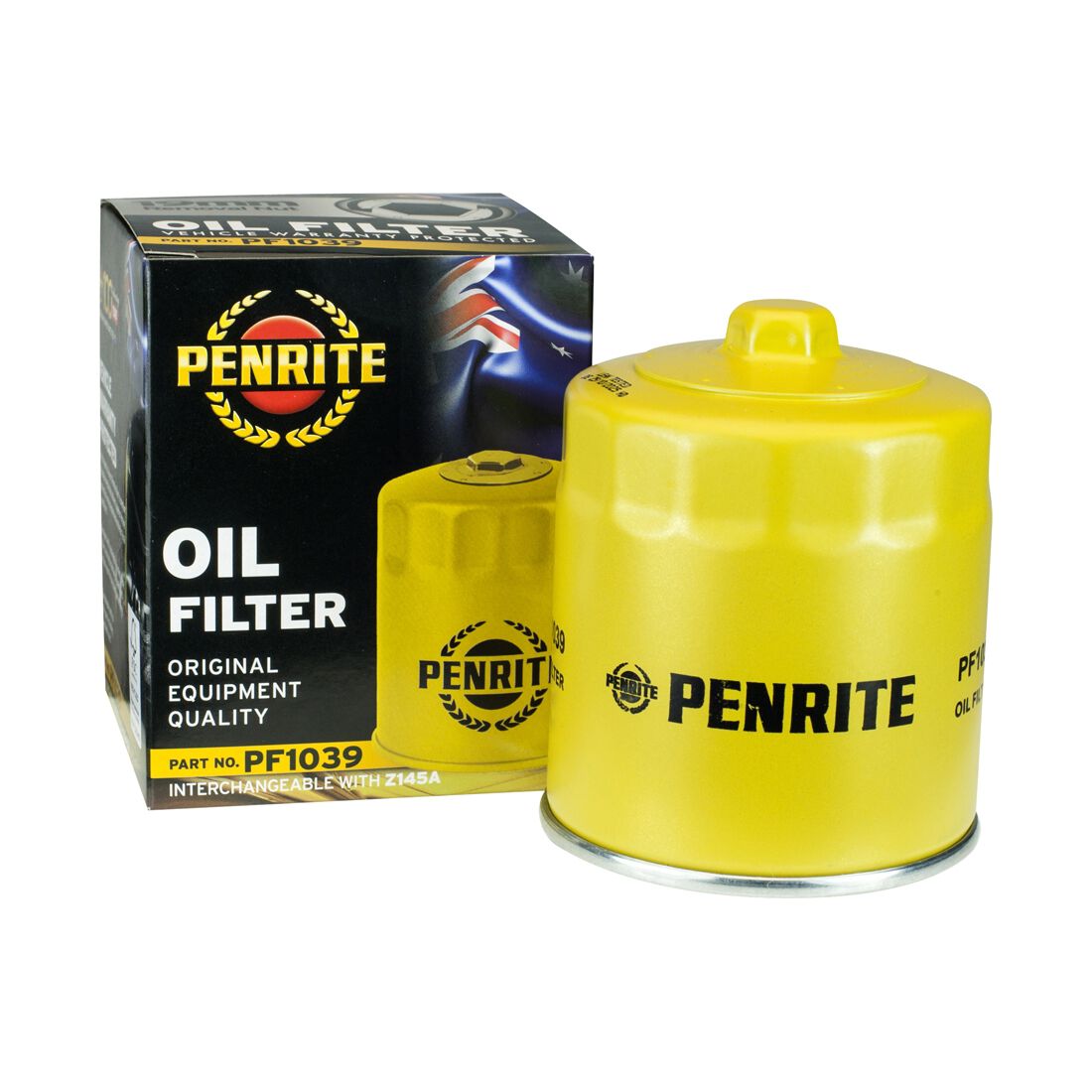 Penrite Oil Filter PF1039 (Interchangeable with Z145A), , scaau_hi-res