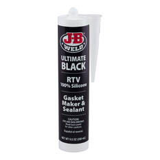 JB Weld Ultimate Black RTV Gasket Maker And Sealant 280mL 32929, , scaau_hi-res