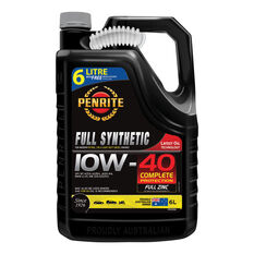 Penrite Full Synthetic Engine Oil 10W-40 6 Litre, , scaau_hi-res