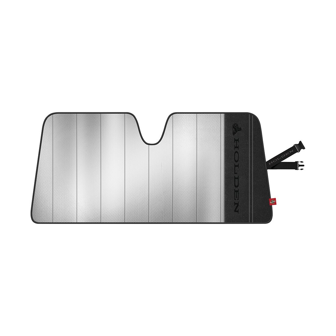 Holden Heritage Modore Accordion Sunshade - Silver/Black, , scaau_hi-res
