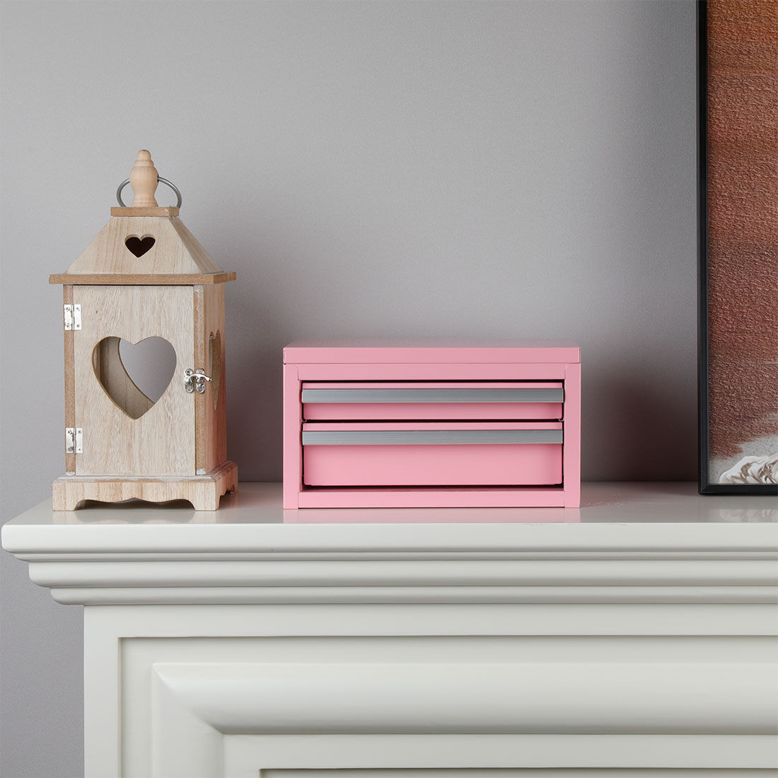 ToolPRO Mini Tool Chest 2 Drawer Pink, , scaau_hi-res