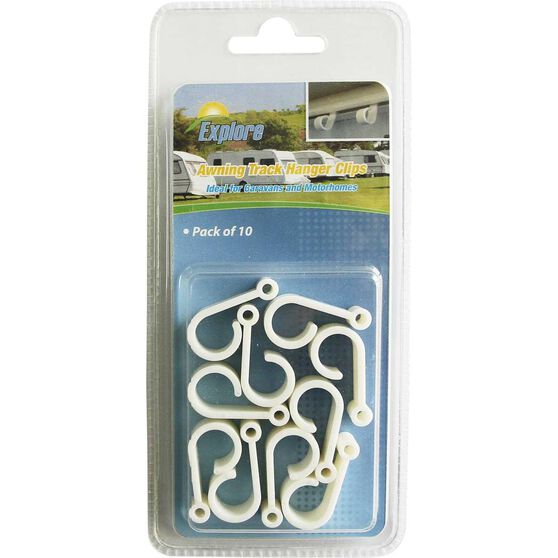 Explore Caravan Awning Hanger Clips 10 Pack Supercheap Auto