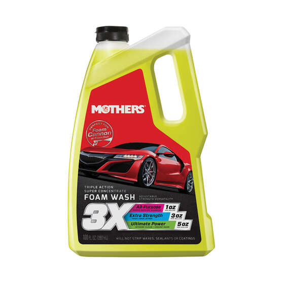 Mothers Triple Action Foam Wash 2.95 Litre, , scaau_hi-res