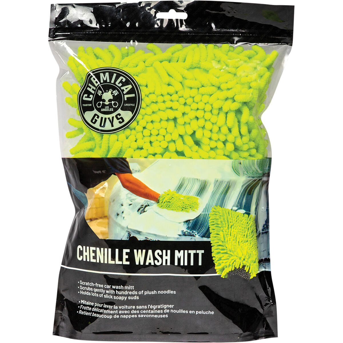 Chemical Guys Chenille Wash Mitt, , scaau_hi-res