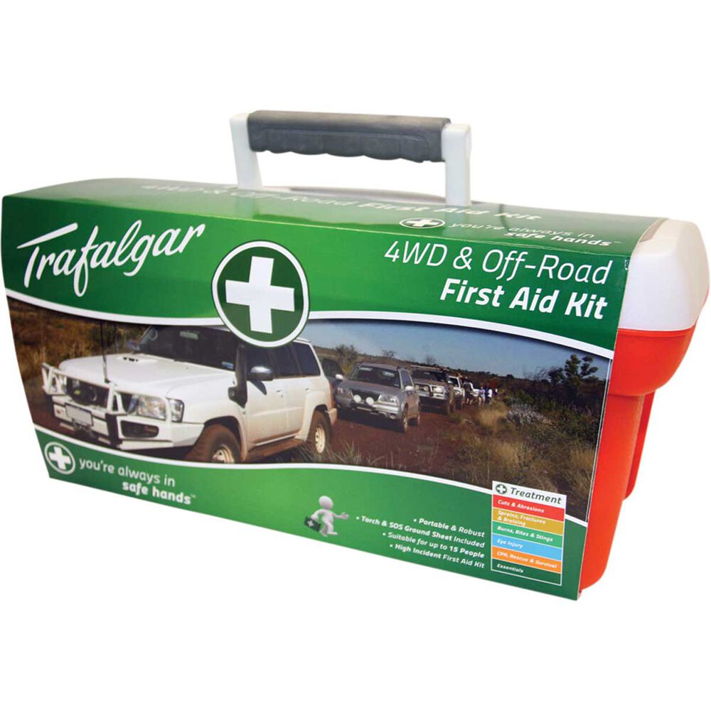 Trafalgar 4x4 and Offroad First Aid Kit 127 Pieces Supercheap Auto