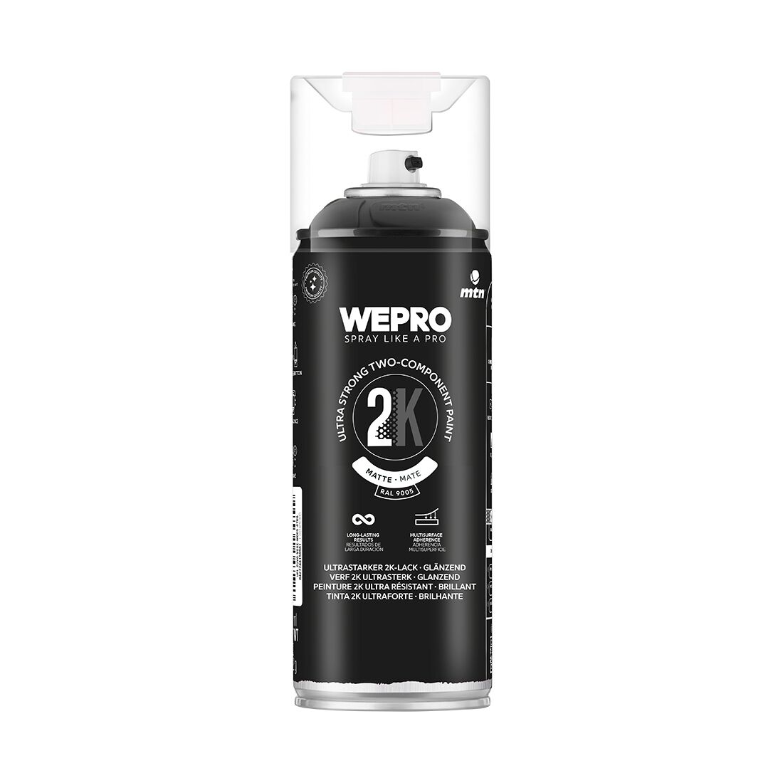 MTN WEPRO 2K Black Matt 400mL, , scaau_hi-res