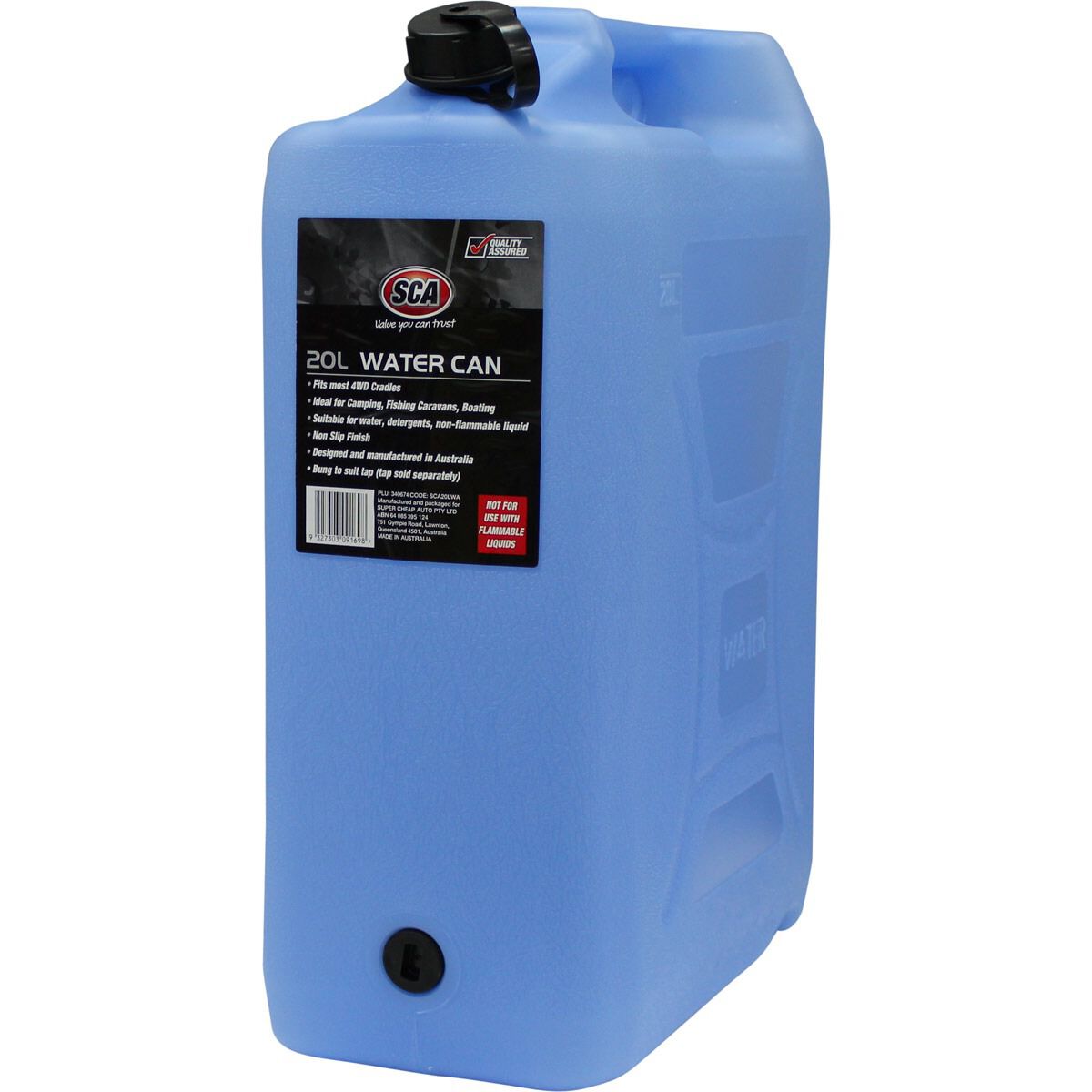 10 Litres Cartec 2911014 Water Can 