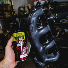 Raptor Flameproof Paint Satin Clear, , scaau_hi-res