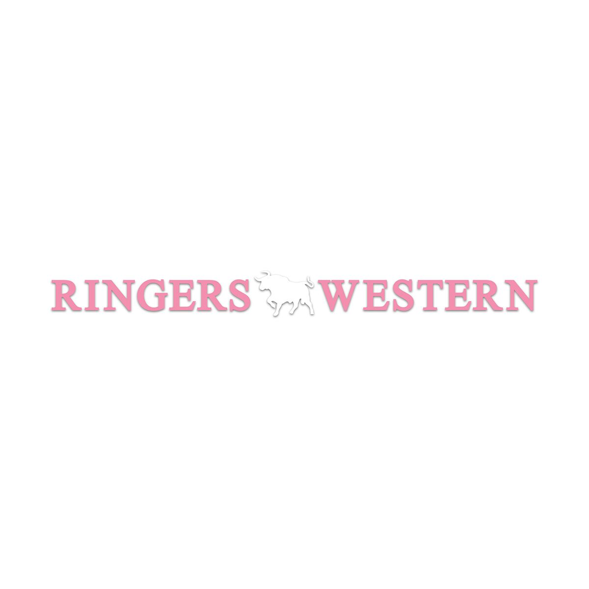 Ringers Western Long Logo Decal - Pink, , scaau_hi-res