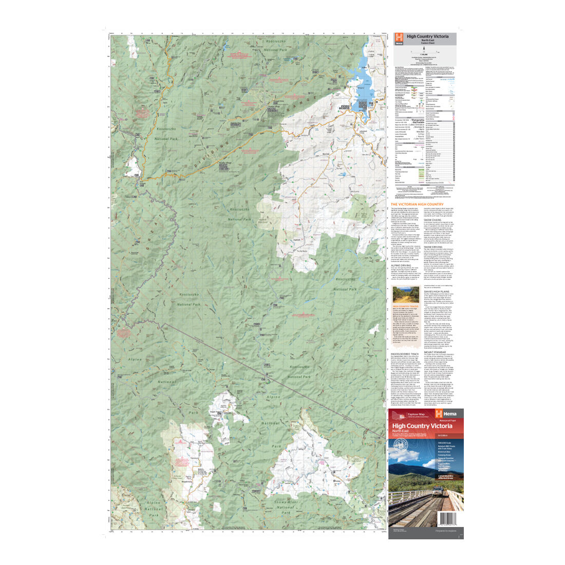 Hema High Country Vic - North East Map, , scaau_hi-res