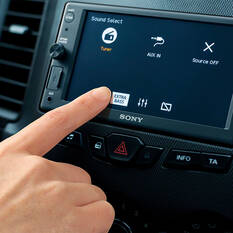 Sony XAV-AX1000 Apple CarPlay Head Unit, , scaau_hi-res