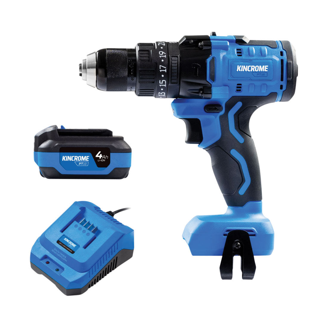 Kincrome PT18 18V Brushless Hammer Drill Kit 4.0Ah Supercheap Auto