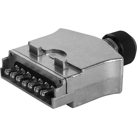 Kt Cable Trailer Plug Metal Flat 7 Pin Supercheap Auto