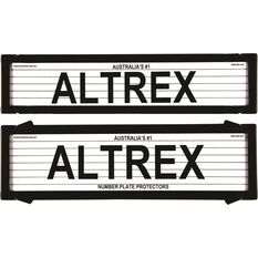 Altrex Number Plate Protector - 6 Figure Premium With Lines 6LP, , scaau_hi-res