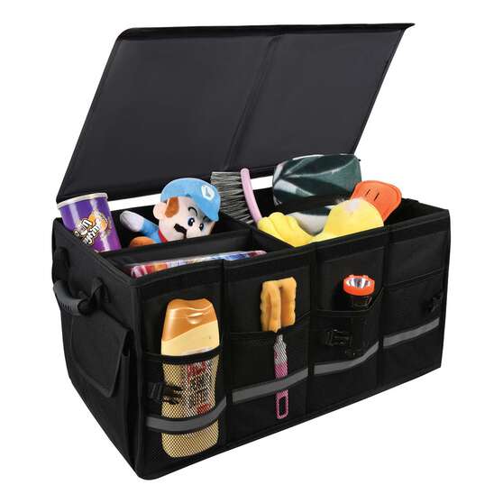 Cabin Crew Repreve Dividable Boot Organiser Black, , scaau_hi-res