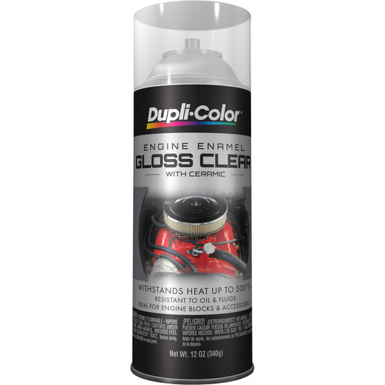 Dupli Color Engine Enamel Aerosol Paint Gloss Clear 340g Supercheap Auto