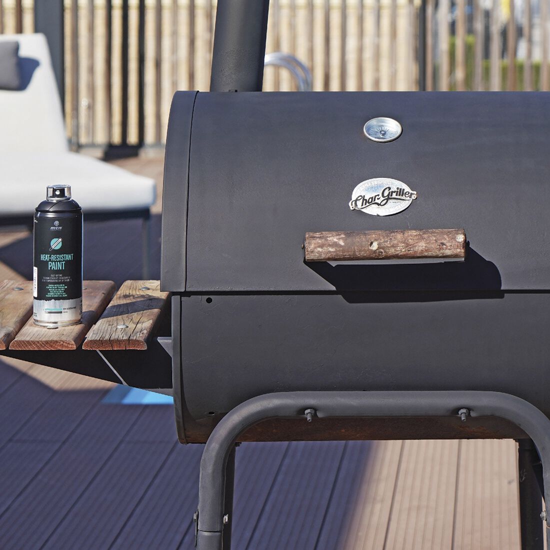 MTN Pro Black Heat Resistant Spray Paint 400mL, , scaau_hi-res