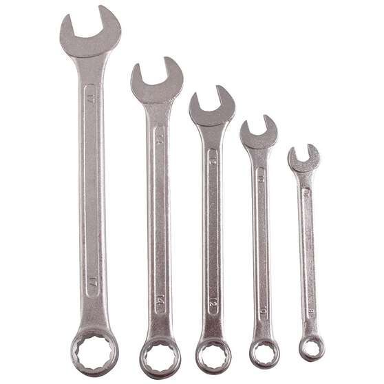 Spanner Set Metric 5 Piece, , scaau_hi-res