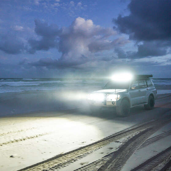 Ridge Ryder LED Driving Light Bar w/ harness - 41" 168W, , scaau_hi-res