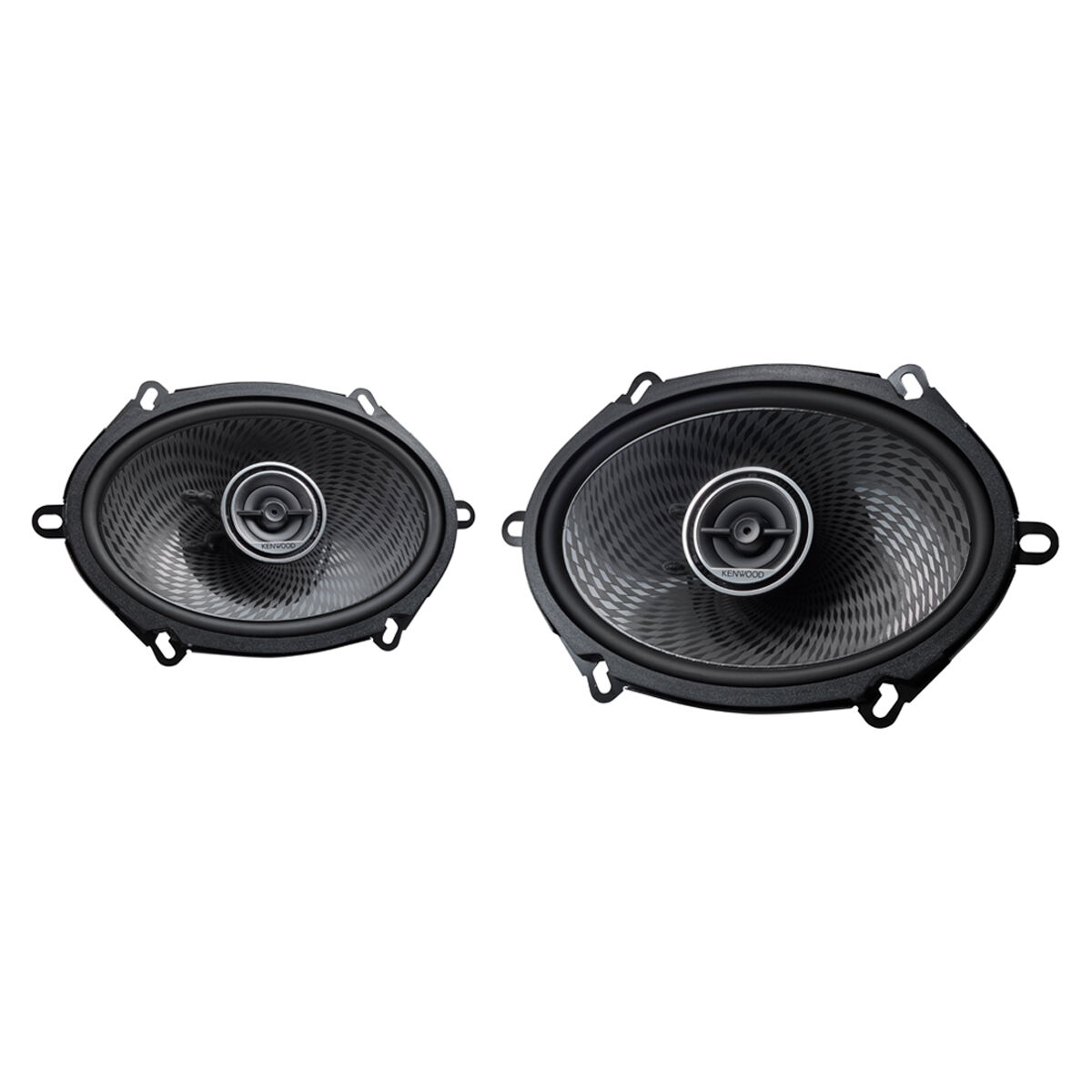 KENWOOD KFC-C5795PS 5x7 Speakers with Wiring Harness fits Ford 2 Pair 75watt RMS 