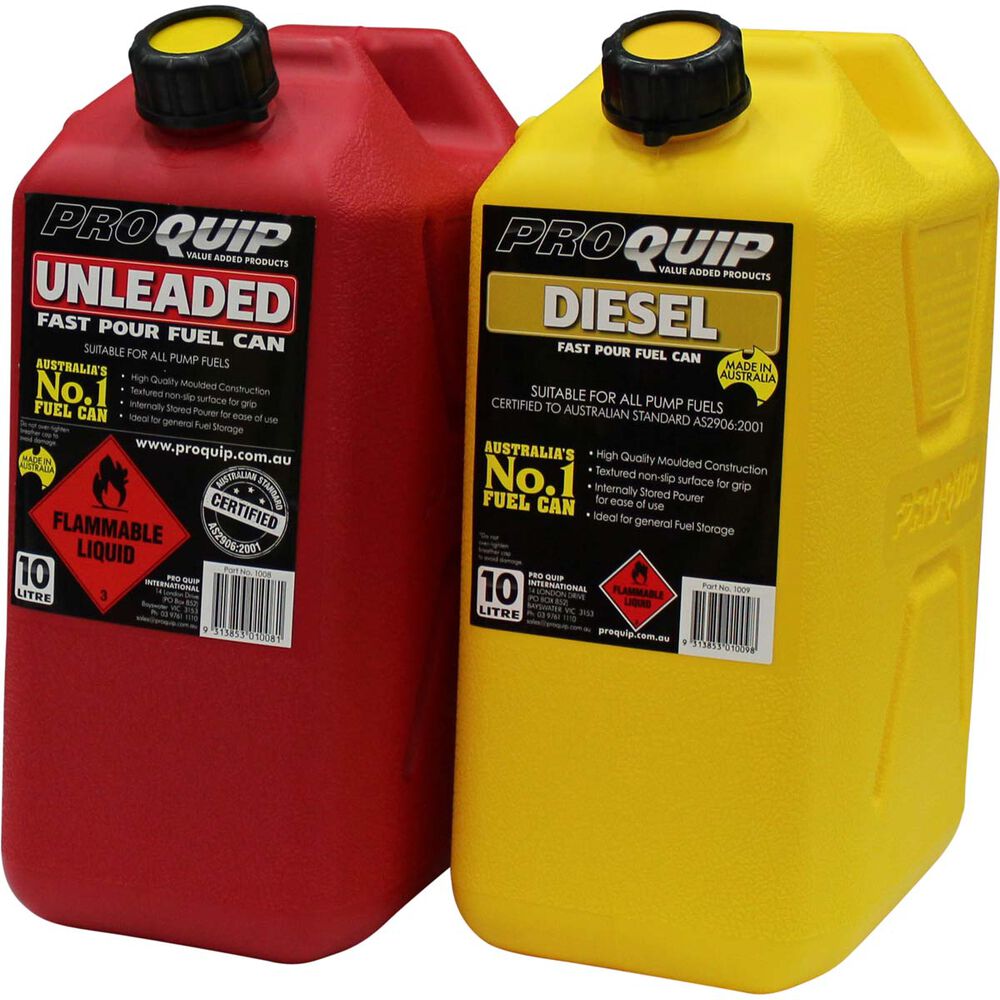 Pro Quip Petrol Jerry Can 10 Litre Supercheap Auto