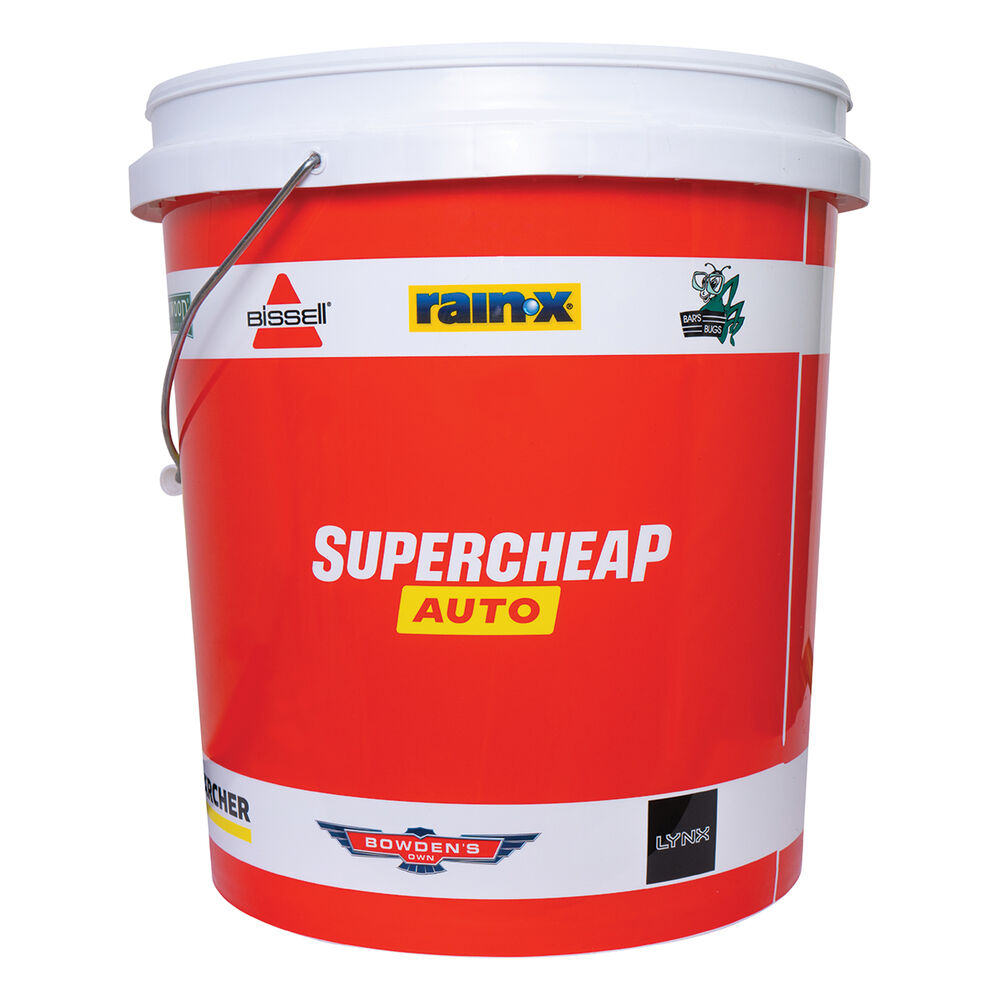SCA Plastic Bucket Printed 15 Litre Supercheap Auto