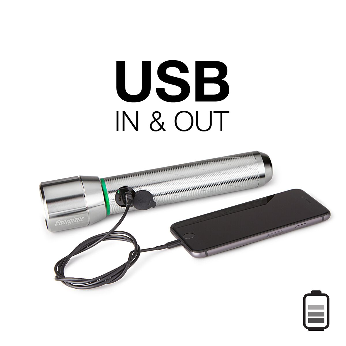 Energizer Vision HD Rechargeable LED Torch, , scaau_hi-res