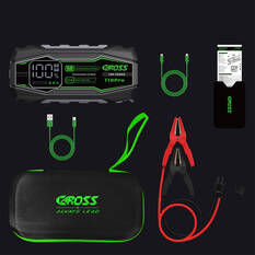 CAROSS T18Pro 12V 1500A Compact Smart Lithium Jump Starter With Built-in 3 Mode Light, , scaau_hi-res