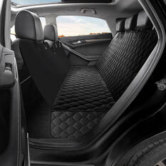 Cabin Crew Pets Repreve Hammock Seat Protector Black, , scaau_hi-res