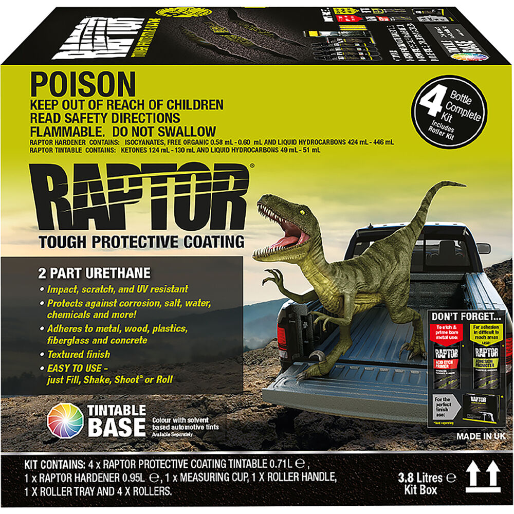 Raptor Bedliner 4l Tintable Kit Supercheap Auto