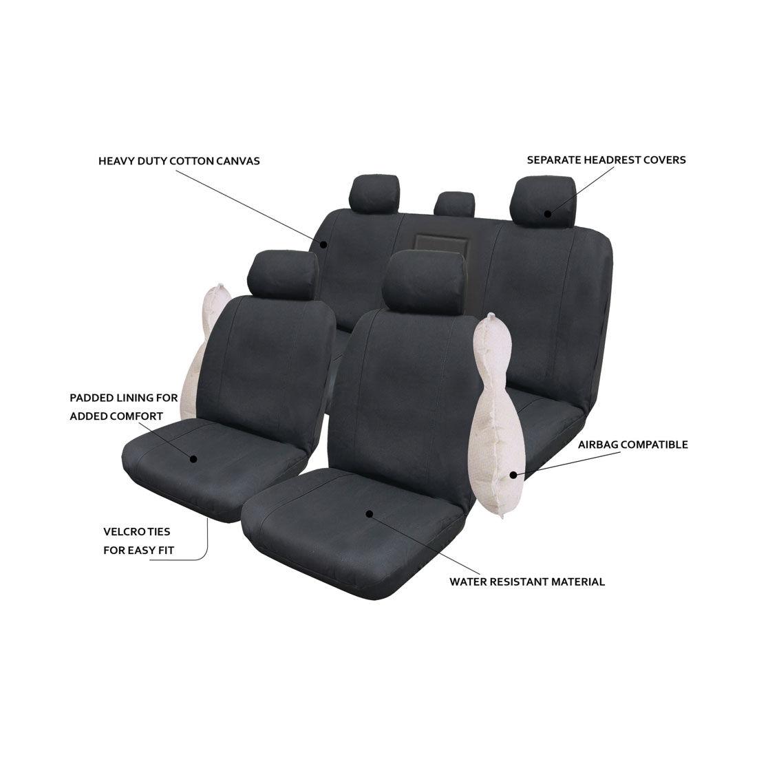 Ilana Horizon Tailor Made Pack For Ford Ranger Next Gen Dual Cab 05/22+, , scaau_hi-res