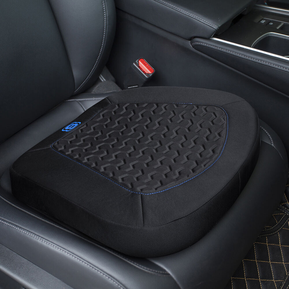 Skechers gel memory foam seat cushion black blue supercheap auto