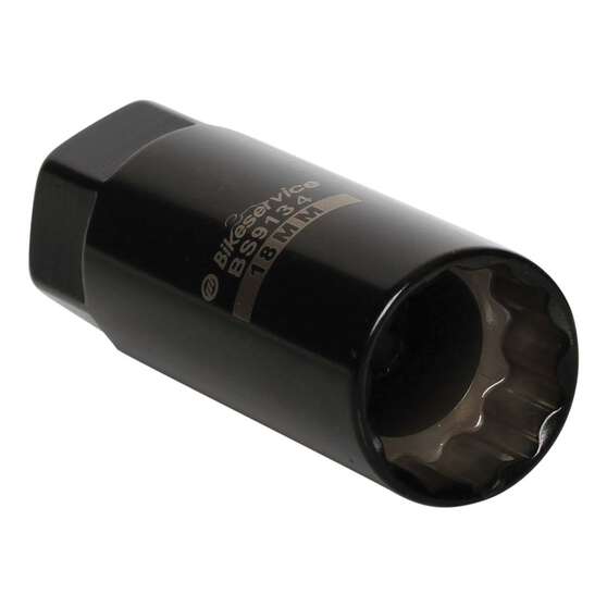 BikeService Extra Thin Wall Spark Plug Socket 18mm, , scaau_hi-res