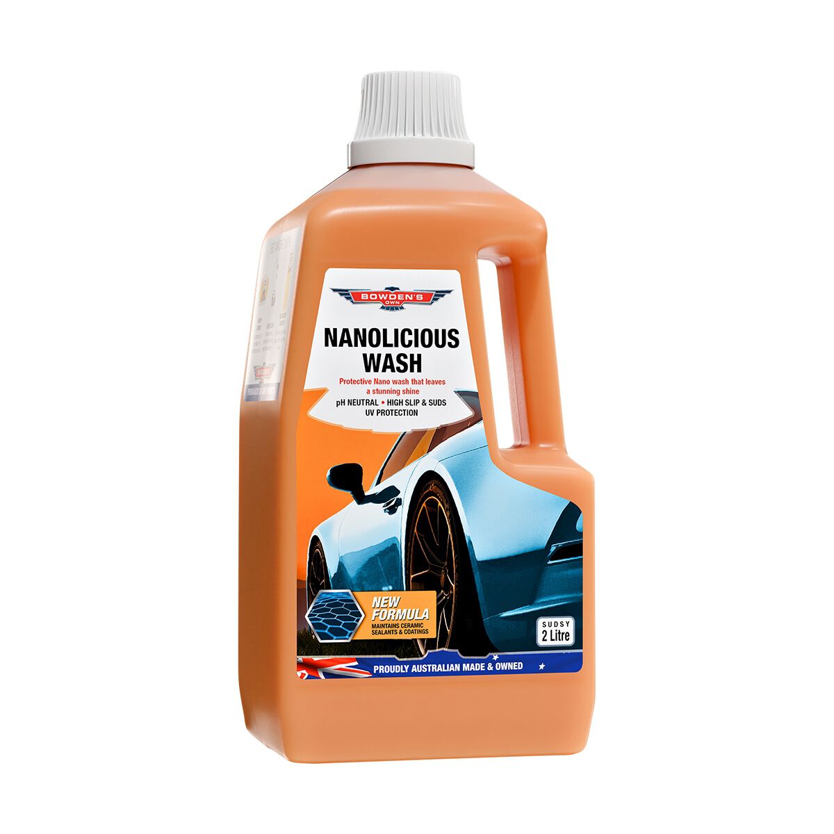 Bowden's Own Nanolicious Wash V2 2 Litre, , scaau_hi-res