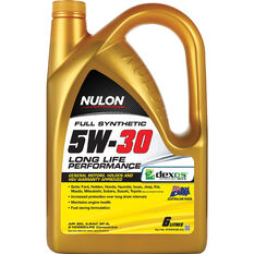 Nulon Full Synthetic Long Life Engine Oil - 5W-30 6 Litre, , scaau_hi-res
