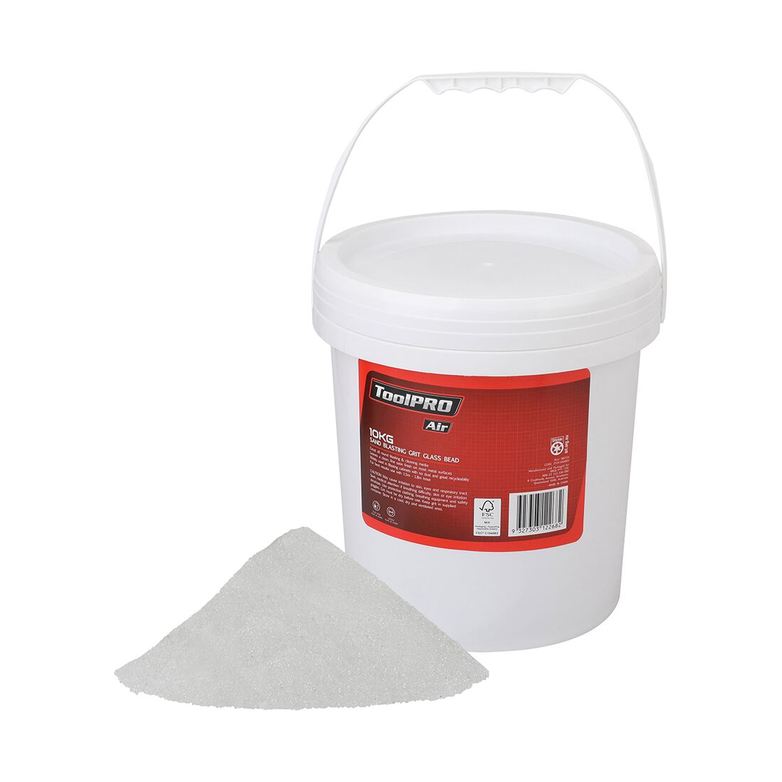 Blackridge Glass Bead Sand Blasting Grit 10kg, , scaau_hi-res