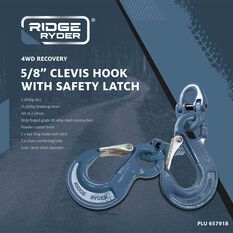 Ridge Ryder Vehicle Safety Chain 13mm 21T 2 Pack, , scaau_hi-res