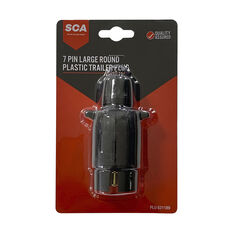 SCA Trailer Plug 7 Pin Large Round, , scaau_hi-res